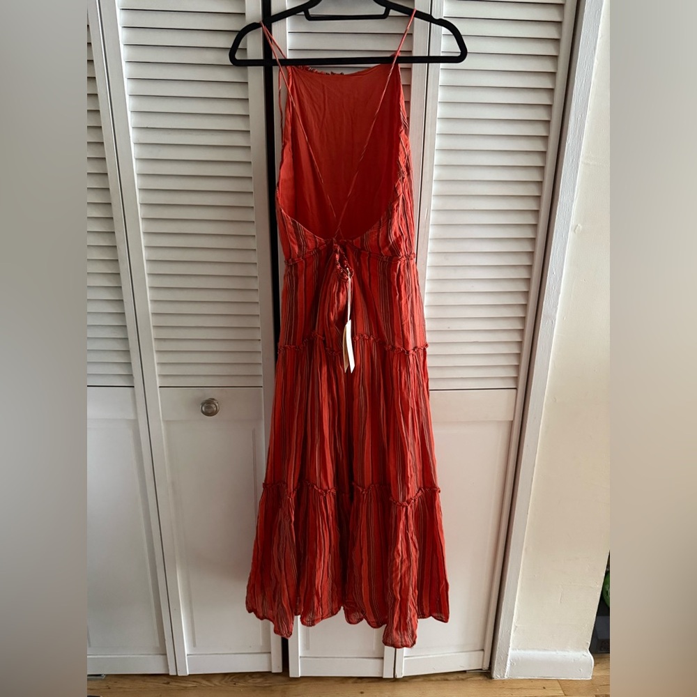 Ulla Johnson Giulietta Dress Porto Red Size 12 NWT! $490 - Picture 10 of 14